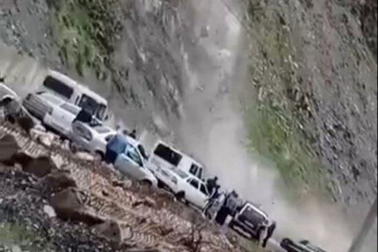 Gürcüstan-Rusiya sərhədində qorxulu anlar – ANBAAN VİDEO