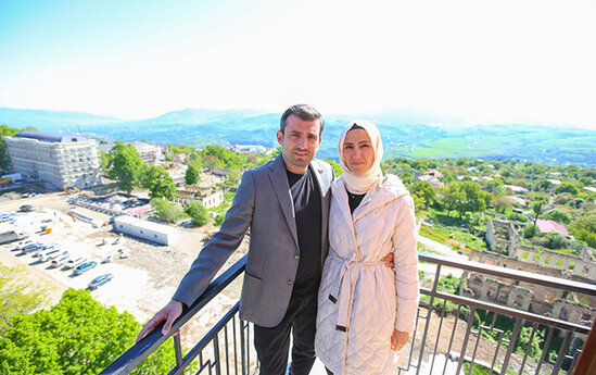 Selçuk Bayraktar Şuşadan yeni fotolar paylaşdı