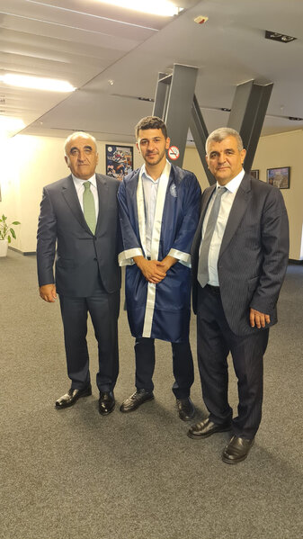 Fazil Mustafanın oğlu məzun oldu - FOTO
