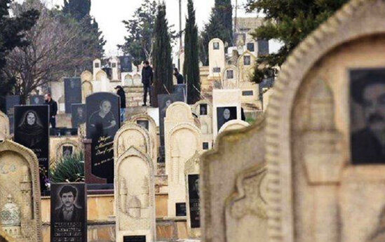 Xırdalanda qəbiristanlıqda kəsilmiş qadın ayağı tapıldı