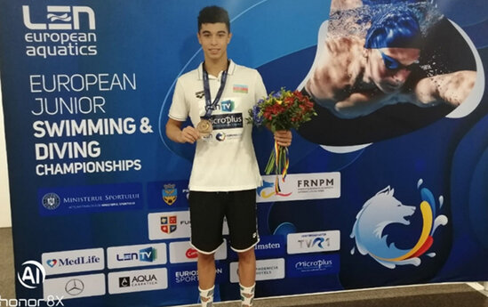 Üzgüçümüz Avropa çempionatının finalına yüksəldi