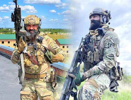 Ukraynada daha bir azərbaycanlı döyüşçü həlak oldu - FOTO