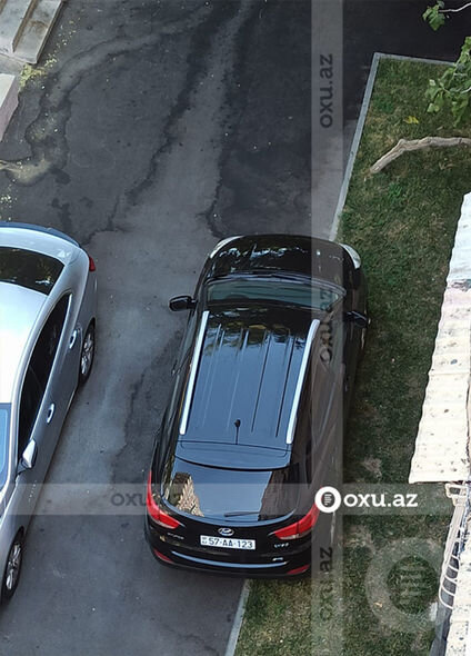 Yaşıllıqları məhv edən maşının hansı quruma məxsus olduğu BİLİNDİ - YENİLƏNİB + FOTO