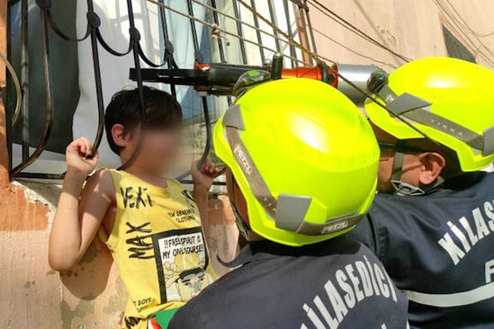 Abşeronda azyaşlının marağı başına bəla oldu - FOTO/VİDEO