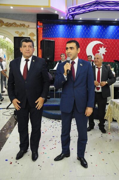 Deputat qazinin toyunda iştirak etdi - Fotolar