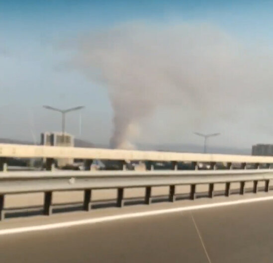 Binəqədidə yanğın başlayıb - YENİLƏNİB + VİDEO