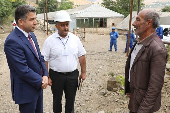Baş direktor aparılan işlərlə yerində tanış oldu