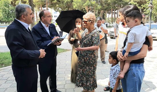 "Açıq mikrofon" Şirvanda qurulub - FOTOLAR