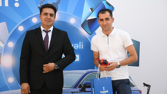 "Badamlı75" lotereyasının 3-cü tirajının qaliblərinə hədiyyələr təqdim edilib - FOTOLAR