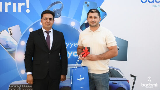 "Badamlı75" lotereyasının 3-cü tirajının qaliblərinə hədiyyələr təqdim edilib - FOTOLAR