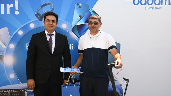 "Badamlı75" lotereyasının 3-cü tirajının qaliblərinə hədiyyələr təqdim edilib - FOTOLAR