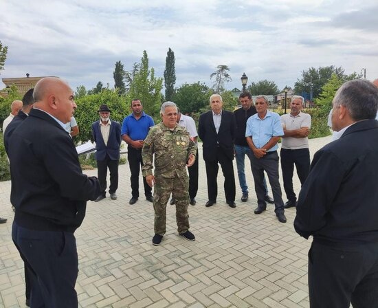 Füzulidə vətəndaşların problemləri dinlənildi - FOTOLAR