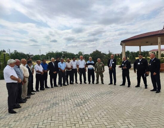 Füzulidə vətəndaşların problemləri dinlənildi - FOTOLAR