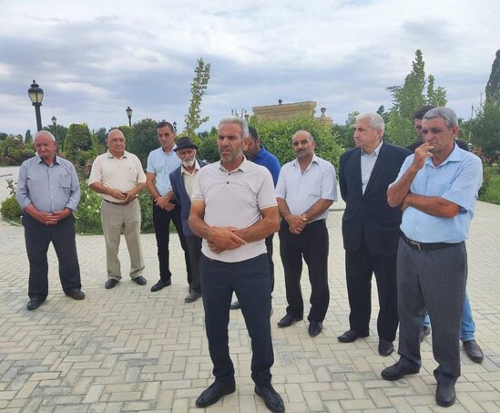 Füzulidə vətəndaşların problemləri dinlənildi - FOTOLAR