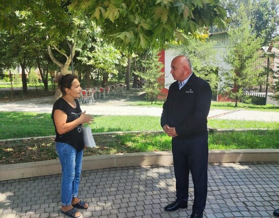 Mingəçevirdə vətəndaşların sualları yerindəcə cavablandırıldı