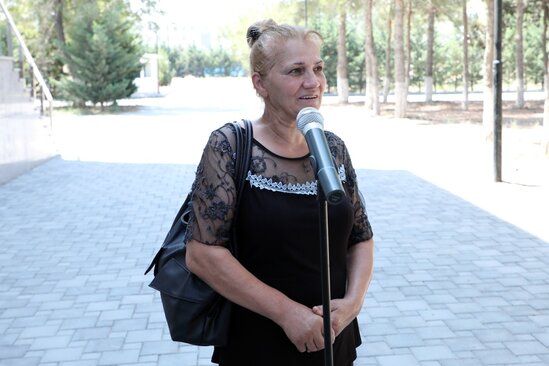 Sumqayıtda vətəndaşlarla görüş keçirildi - FOTOLAR