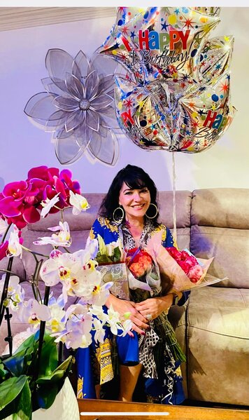 Ölümündən 9 gün əvvəl doğum gününü qeyd edən Firəngiz Rəhimbəyova - FOTO