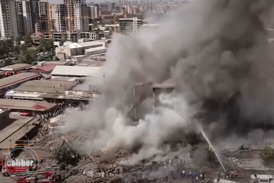 "Caliber": "Ermənilər ticarət mərkəzindəki partlayışda Rusiya izi axtarırlar" - VİDEO