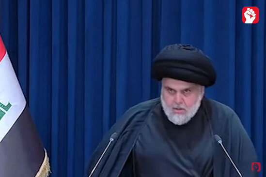 İran rejimi Müqtəda Sədrə qarşı – VİDEO