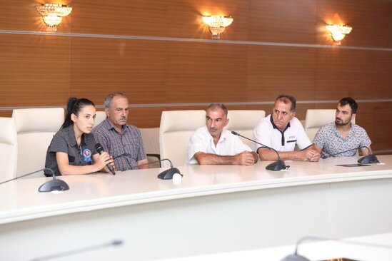 SOCAR "Azəriqaz" İB-nin baş direktoru Qəbələ rayonunda vətəndaş qəbulu keçirib - FOTO