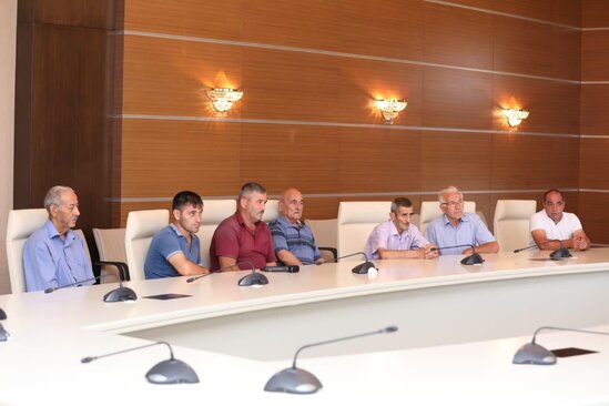 SOCAR "Azəriqaz" İB-nin baş direktoru Qəbələ rayonunda vətəndaş qəbulu keçirib - FOTO
