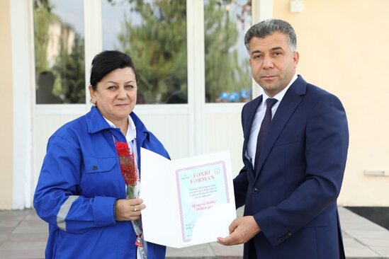 Birliyin 27 əməkdaşı mükafatlandırıldı