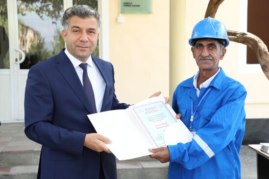 Birliyin 27 əməkdaşı mükafatlandırıldı