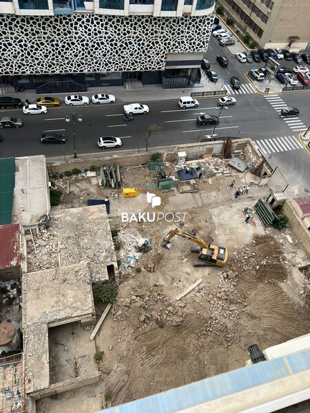 Bakıda daha bir qanunsuz tikinti: sakinlər etiraza hazırlaşır - FOTO