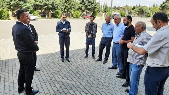 İmişli rayonunda "Açıq mikrofon" aksiyası baş tutdu