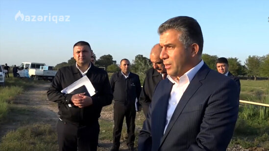 Baş direktor regionlarda qazlaşdırılma işlərini yaxından izləyib (VİDEO)