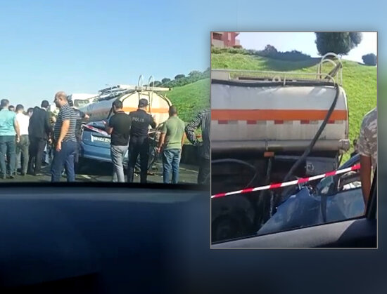 Avtovağzalın yaxınlığında dəhşətli "Prius qəzası" - Sürücü və sərnişin öldü - VİDEO