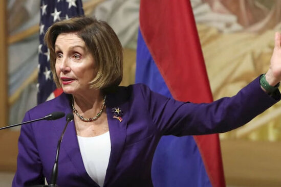 "Spiker Pelosinin Qondarma soyqırım abidəsi önündə "düşük davranışlar" və "timsah göz yaşları" nəyə işarədir?- ŞƏRH