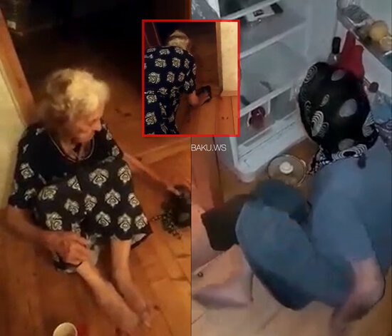 Yaşlı qadını niyə yer silməyə məcbur ediblər? - Bütün ölkənin danışdığı hadisənin TƏFƏRRÜATI - VİDEO