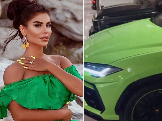 Afaq Aslana 765 minlik "LAMBORGHINI" HƏDİYYƏ EDİLDİ - VİDEO