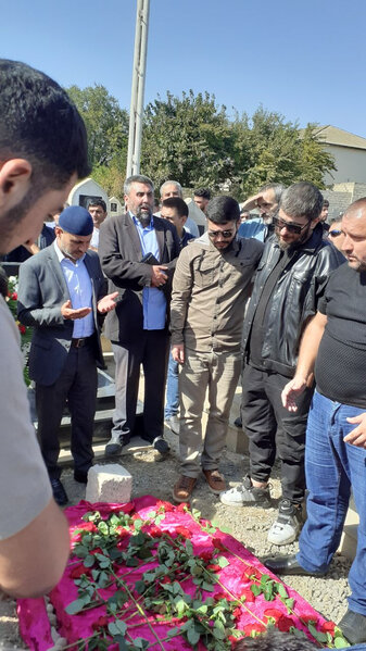 Rəhim Rəhimli dəfn edildi - FOTO/VİDEO