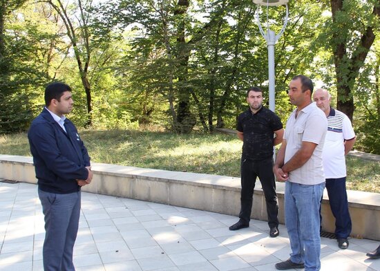 Növbəti "Səyyar qəbul otağı" Qusar rayonunda quruldu (FOTOLAR)