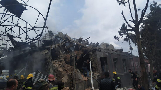 Ermənilərin Gəncədə törətdiyi ilk terrordan 2 il ötür - FOTO