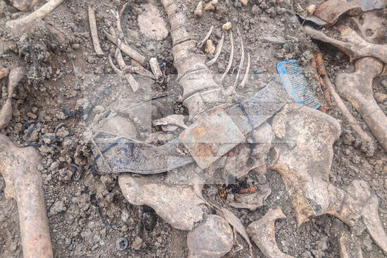 Şöbə rəisi: "Xocavənddə aşkarlanan kütləvi məzarlıqdakı sümüklər hərbçilərimizə məxsusdur" – YENİLƏNİB + FOTO