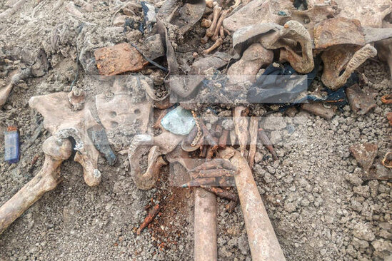 Şöbə rəisi: "Xocavənddə aşkarlanan kütləvi məzarlıqdakı sümüklər hərbçilərimizə məxsusdur" – YENİLƏNİB + FOTO