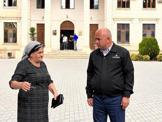 Ağdamda abonentlərin qaz təchizatı ilə bağlı üzləşdiyi problemləri dinlənildi