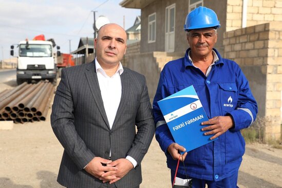 Salyanın Xıdırlı və Xocalı kəndlərində görülən işlər yerindəcə yoxlanıldı