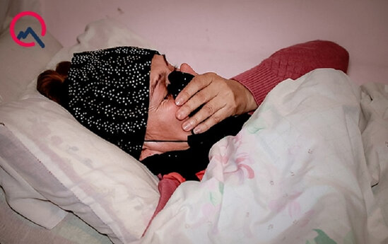 Şəhid oğlunun tabutu gəldi, ayağa dura bilmədi... - FOTO/VİDEO