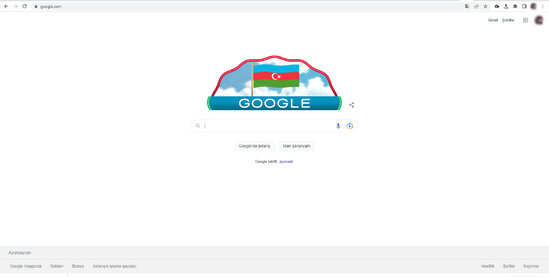 "Google" Azərbaycanı belə təbrik etdi - FOTO