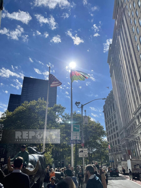 Azərbaycan bayrağı Nyu-Yorkun məşhur küçəsində ucaldılıb - FOTO