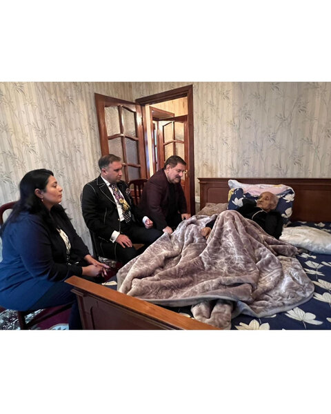 Məşhurlar Dədə Süleymanı ZİYARƏT ETDİLƏR: "VƏZİYYƏTİ KRİTİKDİR" - FOTO/VİDEO