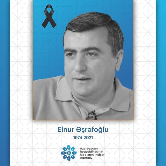 Medianın İnkişafı Agentliyi Elnur Əşrəfoğlu ilə bağlı paylaşım etdi