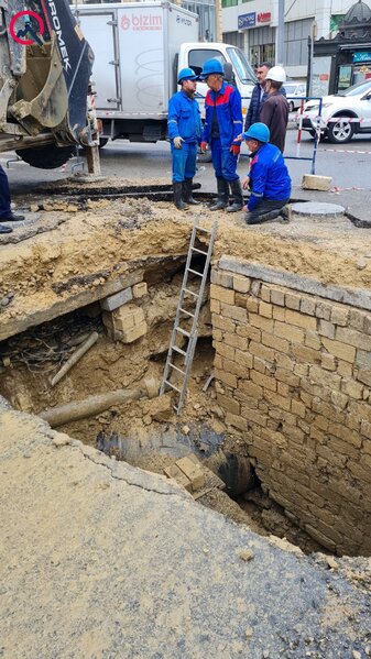 Qəza baş verən ərazidə vəziyyət necədir? - Fotolar