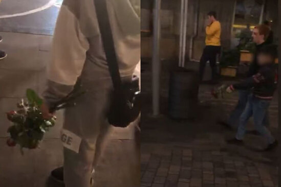 Bakının mərkəzində BİABIRÇILIQ: Azyaşlılar gecə vaxtı məcburi əməyə cəlb olunurlar - VİDEO