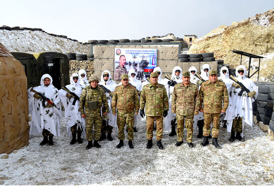 Zakir Həsənov Azərbaycan-Ermənistan sərhədində - VİDEO