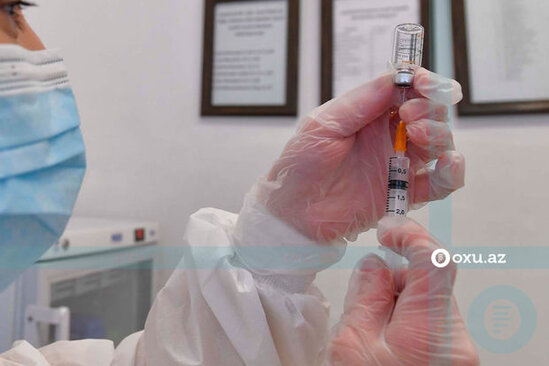 Azərbaycanda COVID-19 əleyhinə peyvənd olunanların sayı açıqlanıb - FOTO